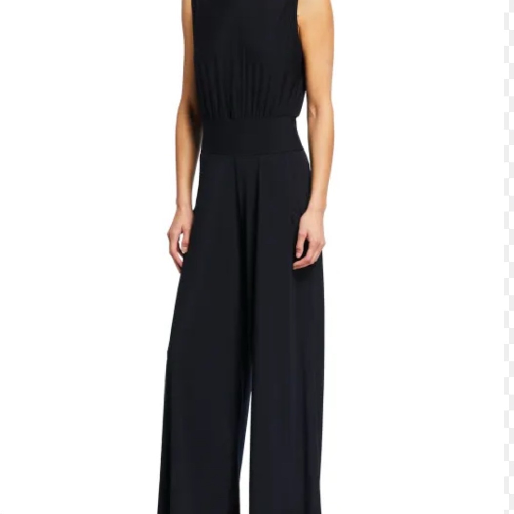 Butter Muscle Wide Leg  Black jumpsuit